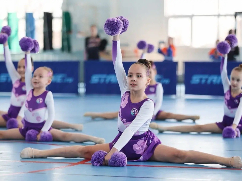 Соревнования по чир спорту состоялись в Чите 